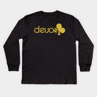 gold deuce club Kids Long Sleeve T-Shirt